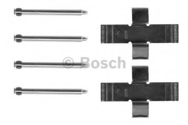 BOSCH 1987474030 Комплектуючі, колодки дискового гальма