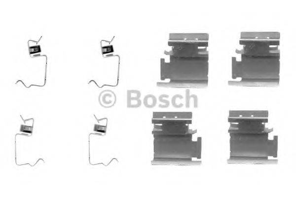 BOSCH 1987474311 Комплектуючі, колодки дискового гальма