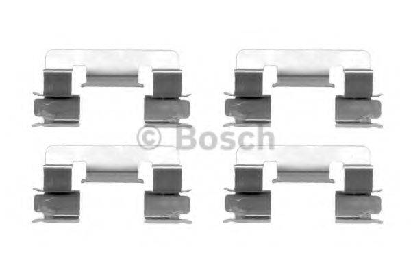 BOSCH 1987474335 Комплектуючі, колодки дискового гальма