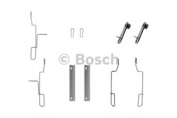 BOSCH 1987474362 Комплектуючі, колодки дискового гальма