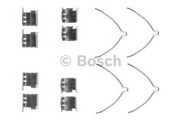 BOSCH 1987474396 Комплектуючі, колодки дискового гальма