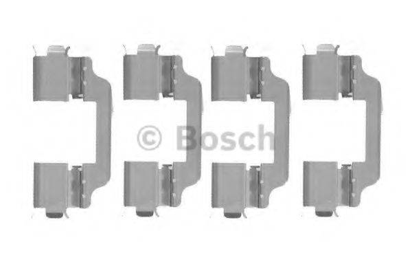 BOSCH 1987474446 Комплектуючі, колодки дискового гальма