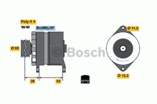 BOSCH 0120450026 Генератор