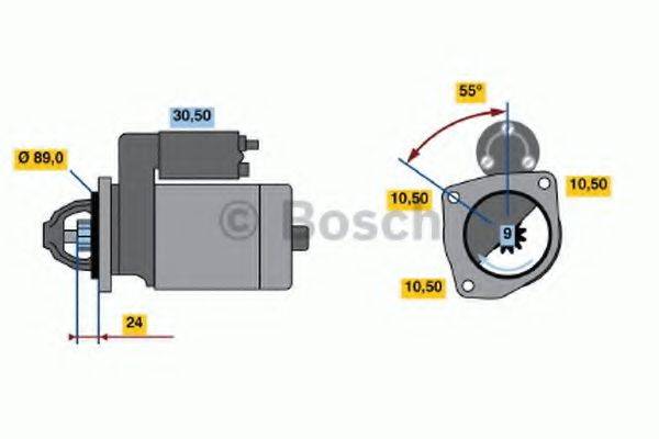 BOSCH 0986011790 Стартер