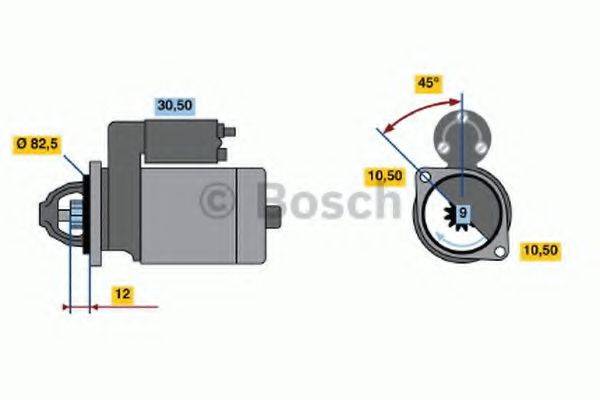 BOSCH 0986015920 Стартер