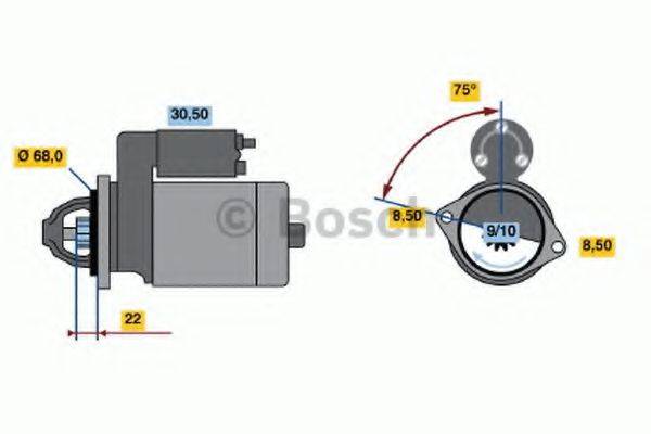 BOSCH 0986017120 Стартер