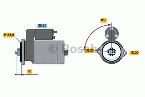 BOSCH 0986017641 Стартер