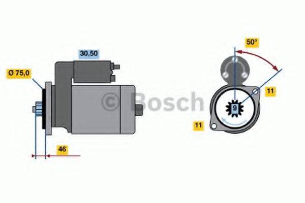 BOSCH 0986019051 Стартер