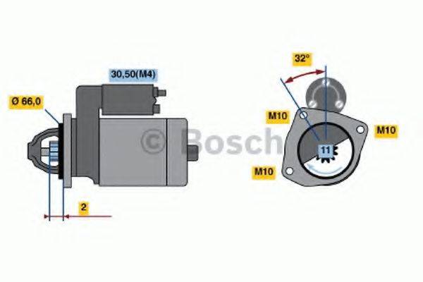 BOSCH 0986019271 Стартер