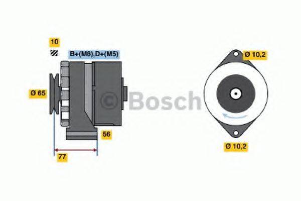 BOSCH 0120469924 Генератор