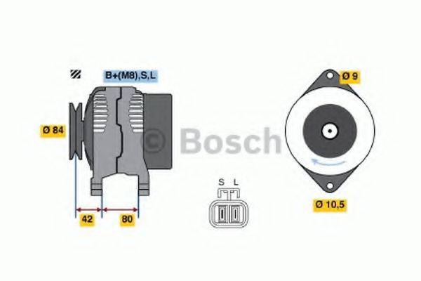 BOSCH 0986045651 Генератор