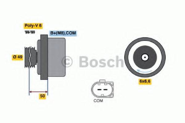 BOSCH 0986047170 Генератор