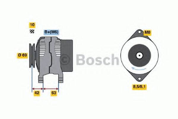 BOSCH 0986049051 Генератор