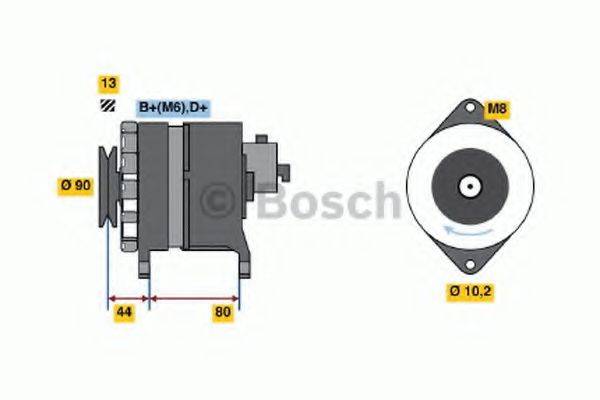 BOSCH 9120144606 Генератор