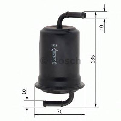 BOSCH 0450905983 Паливний фільтр