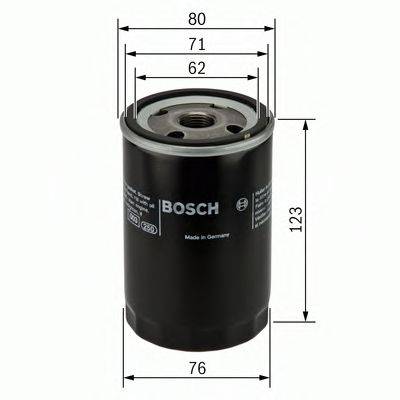 BOSCH 0451103258 Масляний фільтр