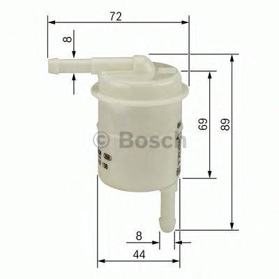 BOSCH 0986450016 Паливний фільтр