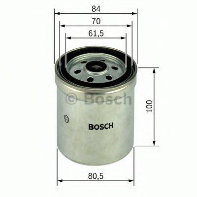 BOSCH 1457434331 Паливний фільтр