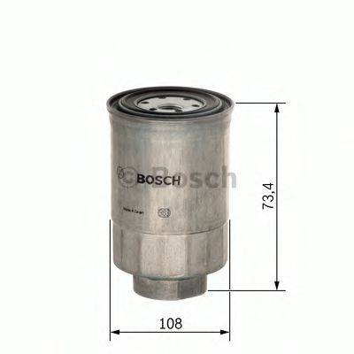 BOSCH 1457434450 Паливний фільтр