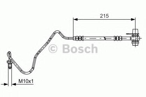 BOSCH 1987481533 Гальмівний шланг