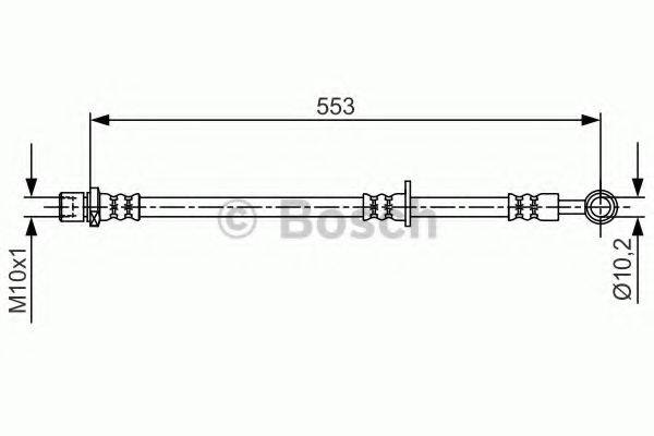 BOSCH 1987481710 Гальмівний шланг