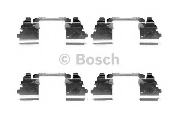 BOSCH 1987474732 Комплектуючі, колодки дискового гальма