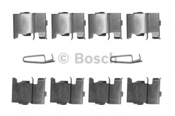 BOSCH 1987474737 Комплектуючі, колодки дискового гальма