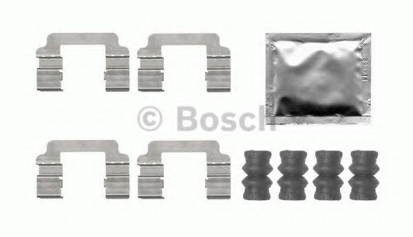 BOSCH 1987474748 Комплектуючі, колодки дискового гальма