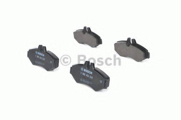 BOSCH 0986424516 Комплект гальмівних колодок, дискове гальмо