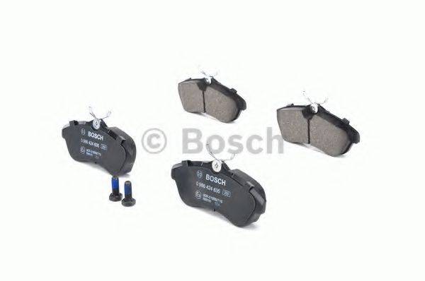 BOSCH 0986424635 Комплект гальмівних колодок, дискове гальмо