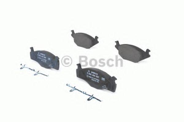 BOSCH 0986494057 Комплект гальмівних колодок, дискове гальмо