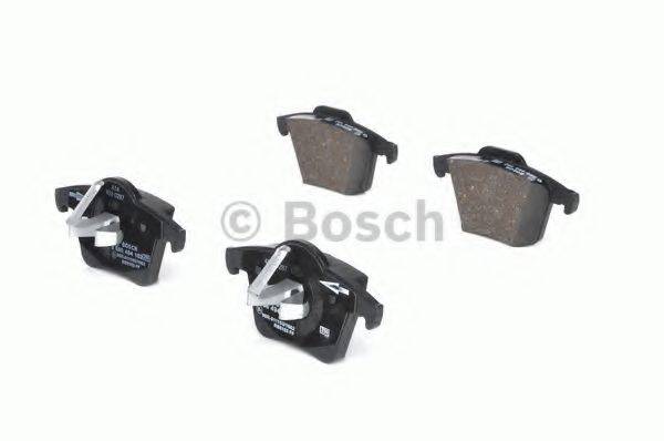 BOSCH 0986494102 Комплект гальмівних колодок, дискове гальмо