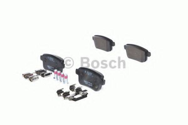 BOSCH 0986494331 Комплект гальмівних колодок, дискове гальмо