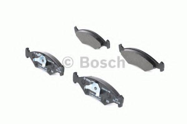 BOSCH 0986466402 Комплект гальмівних колодок, дискове гальмо