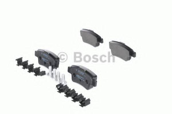 BOSCH 0986494222 Комплект гальмівних колодок, дискове гальмо