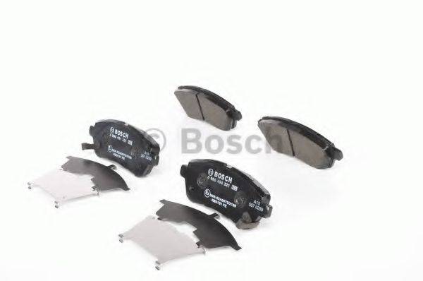 BOSCH 0986494321 Комплект гальмівних колодок, дискове гальмо