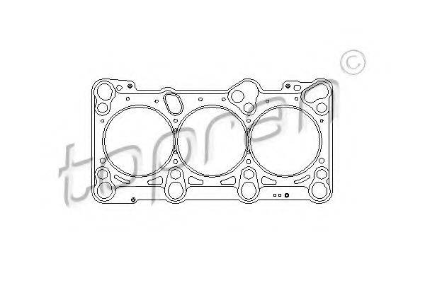 TOPRAN 111942 Прокладка, головка циліндра