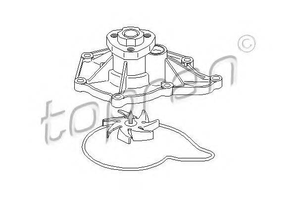 TOPRAN 111209 Водяний насос