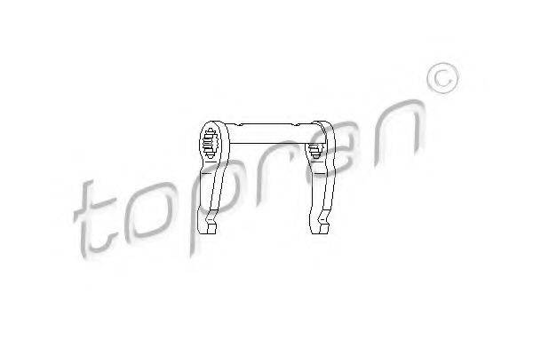 TOPRAN 107293 Поворотна вилка, система зчеплення