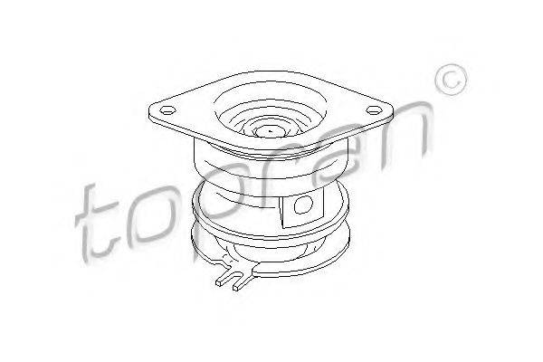 TOPRAN 103015 Підвіска, двигун