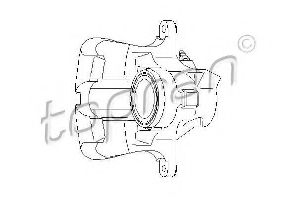 TOPRAN 110287 Гальмівний супорт
