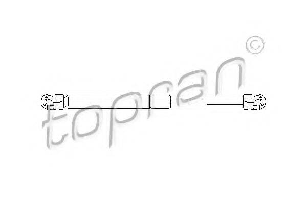 TOPRAN 110817 Газова пружина, кришка багажника