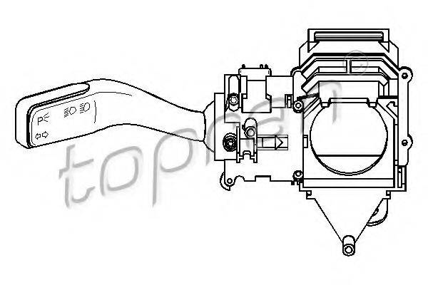TOPRAN 110108 Перемикач покажчиків повороту
