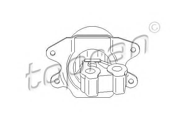 TOPRAN 206159 Підвіска, двигун