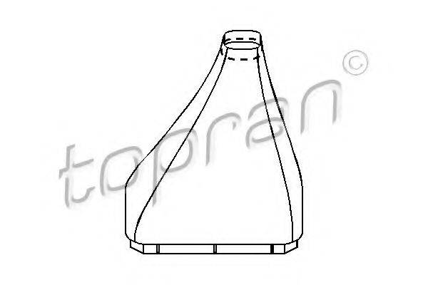 TOPRAN 206937 Обшивка важеля перемикання