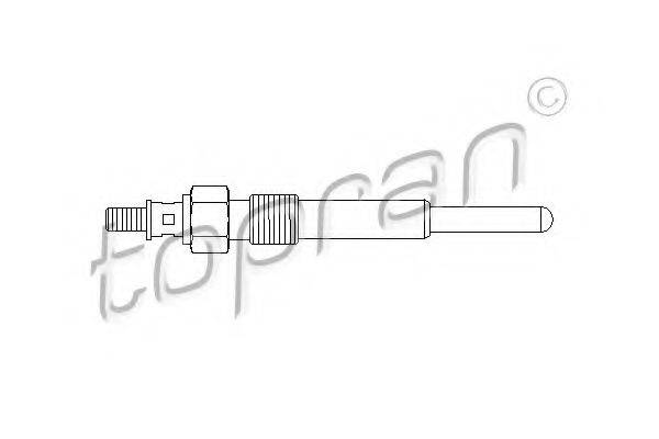 TOPRAN 202031 Свічка розжарювання