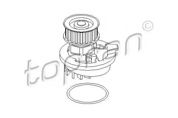 TOPRAN 202284 Водяний насос