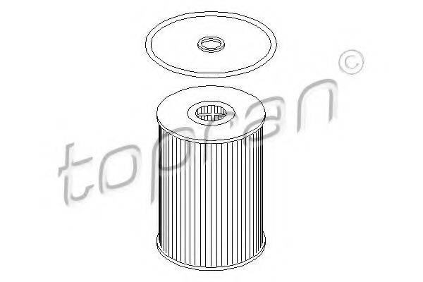 TOPRAN 207479 Масляний фільтр