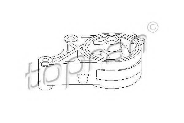 TOPRAN 206578 Підвіска, двигун