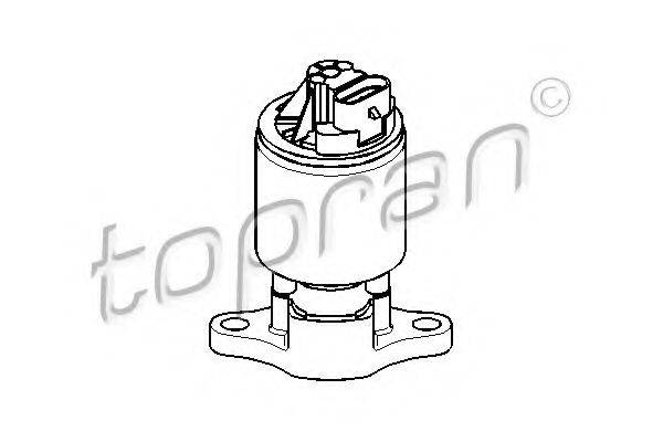 TOPRAN 205869 Клапан повернення ОГ